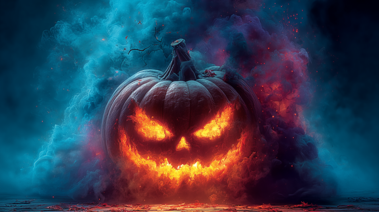 HALLOWEEN Kollektion – Gruseliges T-Shirt mit spooky Print